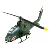 Конструктор из картона - Вертолет Кобра - зеленый Умная Бумага Модели из бумаги 