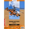 Сборная модель из картона - Вертолет Кобра песочный