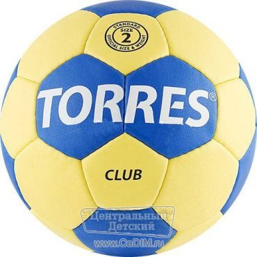Мяч гандбольный Club размер 2  Torres 
