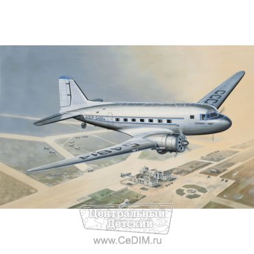 Сборная модель Пассажирский самолет ПС-84  Eastern Express 