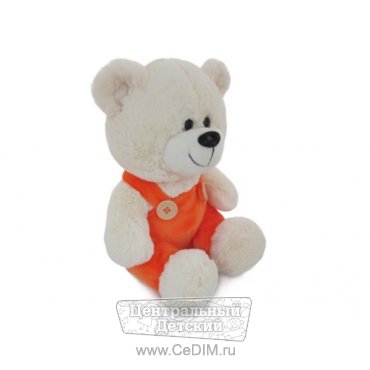 Мягкая игрушка Медведь в оранжевых штанишках  Lava 