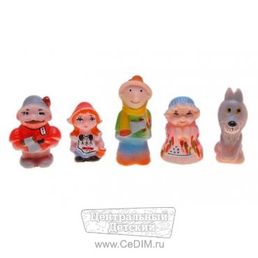 Набор резиновых игрушек Красная Шапочка  ПКФ Игрушки 
