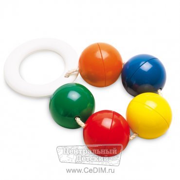 Погремушка с шариками  Ambi toys 