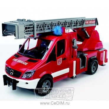 MB Sprinter пожарная машина с модулем со световыми и звуковыми эффектами  Bruder 