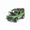 Внедорожник Land Rover Defender c прицепом и экскаватором 8010 CTS