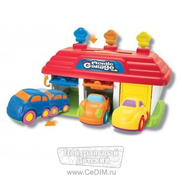 Детские парковки и игрушечные гаражи