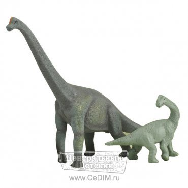 Фигурка Брахиозавр с детенышем  Gulliver 