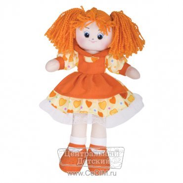 Кукла Апельсинка в платье с сердечками  Gulliver 
