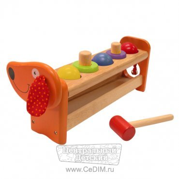 Развивающая игра Собака с молоточком  I`m toy 
