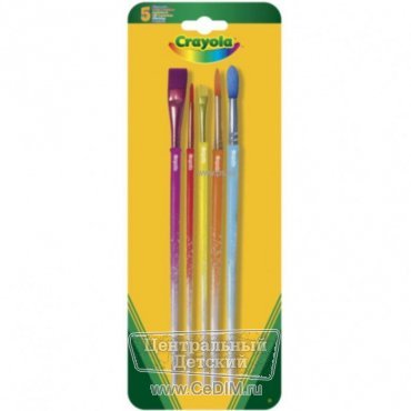 Набор кисточек для красок  Crayola 