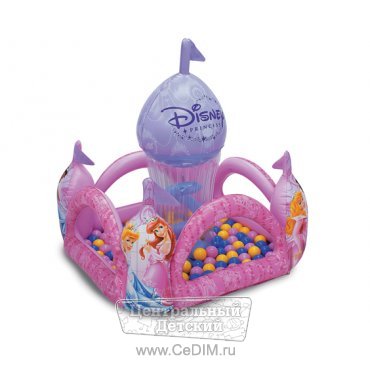 Игровой замок Принцесса с 50 шарами  Moose 