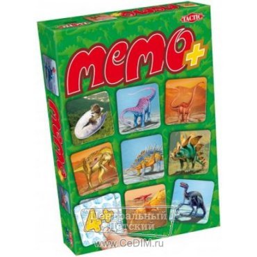 Настольная игра Мемо Динозавры  Tactic 