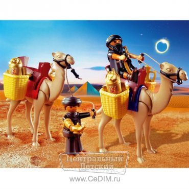 Похитители сокровищ на верблюдах  Playmobil 
