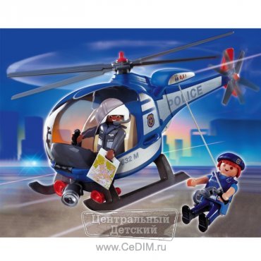 Вертолёт полиции  Playmobil 