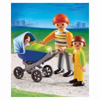 Семья с коляской Playmobil Игровые конструкторы 