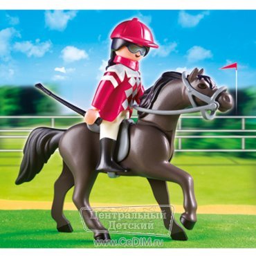 Арабская лошадь со стойлом  Playmobil 