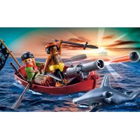 Пиратская лодка и акула Playmobil Игровые наборы 