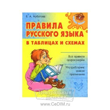 Правила русского языка в таблицах и  схемах  Литера 